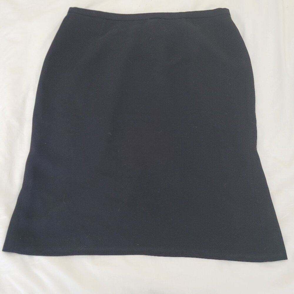 Ann Taylor Loft Black Pencil Skirt Size 14